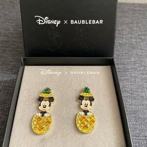 Mickey Pineapple Earrings